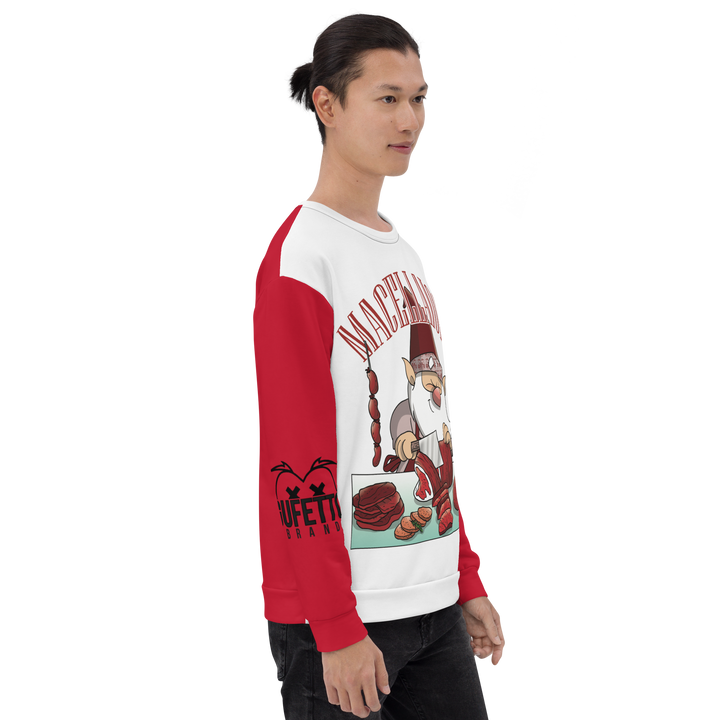 Felpa unisex Uomo/Donna MACELLAIOLO - Gufetto Brand