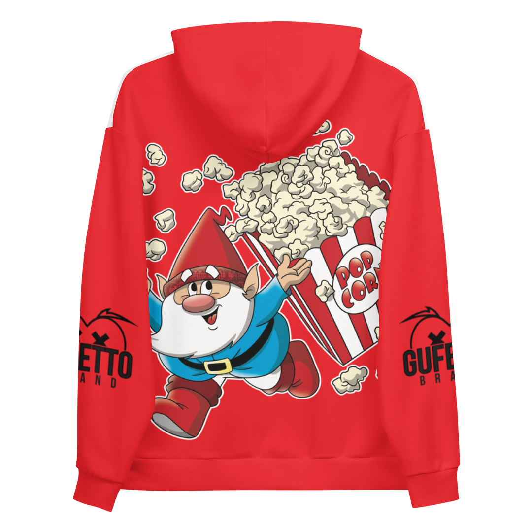 Felpa con cappuccio Uomo/Donna POPCORNOLO - Gufetto Brand