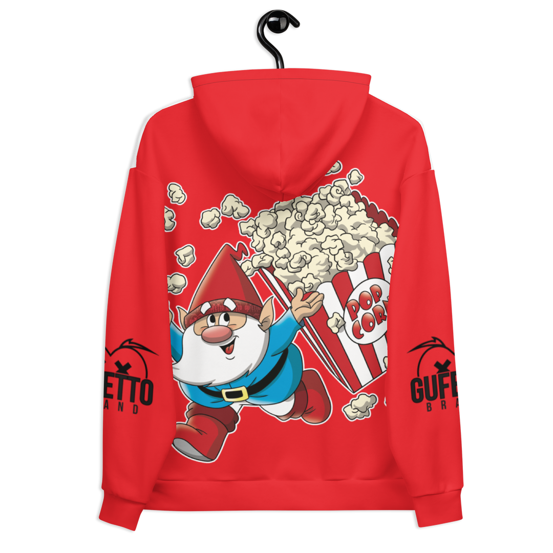 Felpa con cappuccio Uomo/Donna POPCORNOLO - Gufetto Brand