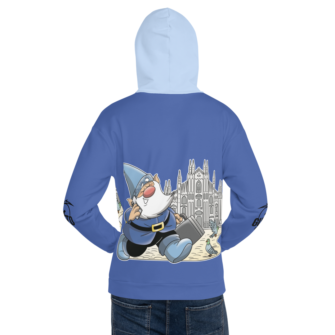 Felpa con cappuccio Uomo/Donna MILANOLO - Gufetto Brand