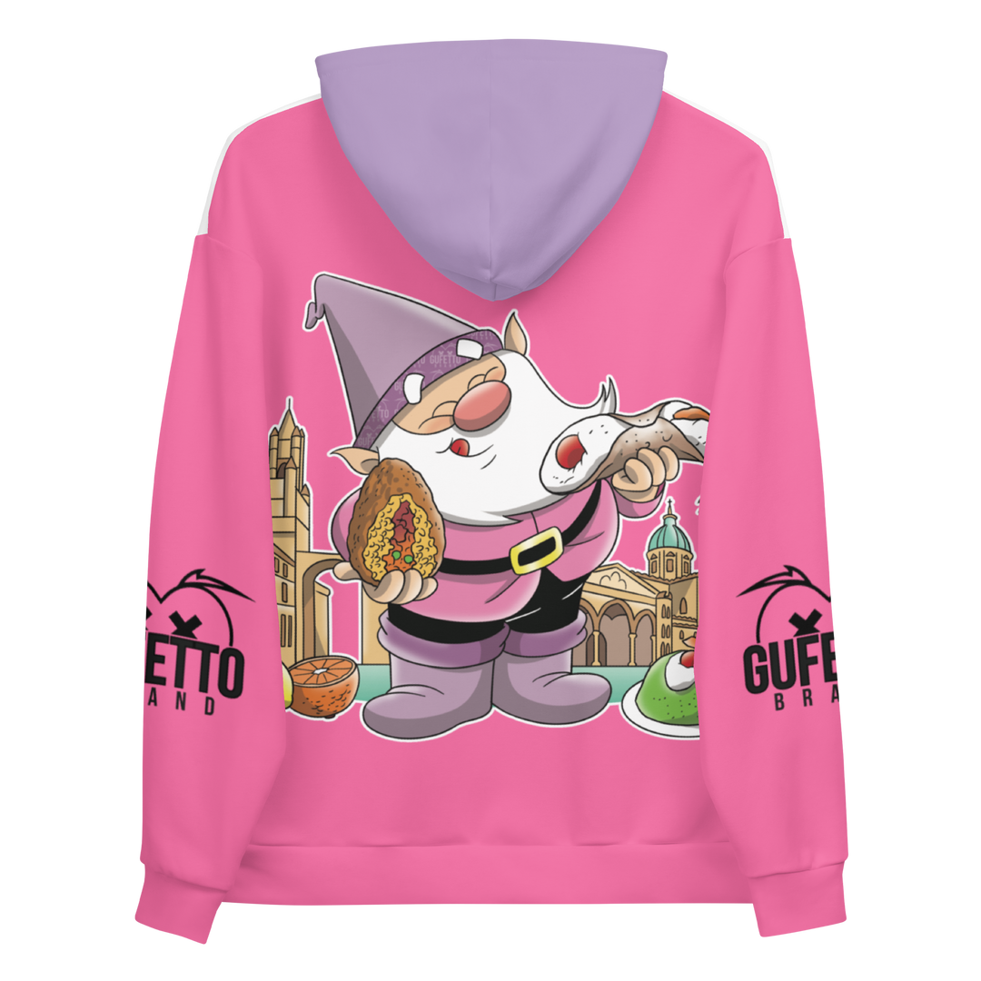 Felpa con cappuccio Unisex Uomo/Donna PALERMOLO - Gufetto Brand