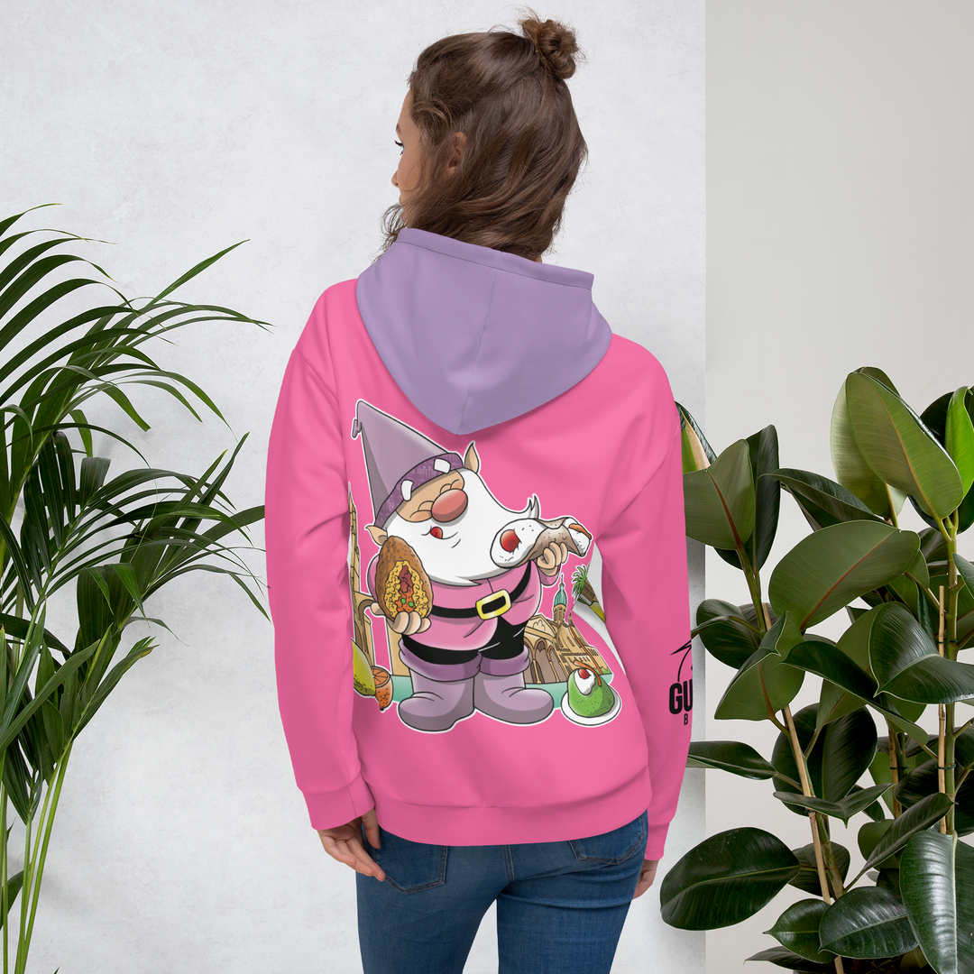 Felpa con cappuccio Unisex Uomo/Donna PALERMOLO - Gufetto Brand