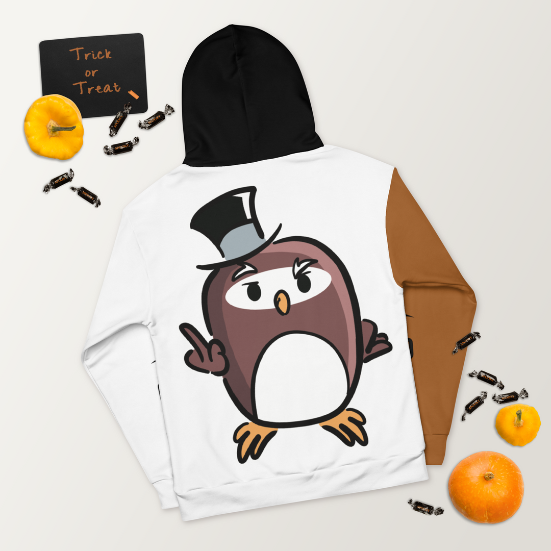 Felpa con cappuccio Uomo/Donna GUFETTO FUCK - Gufetto Brand