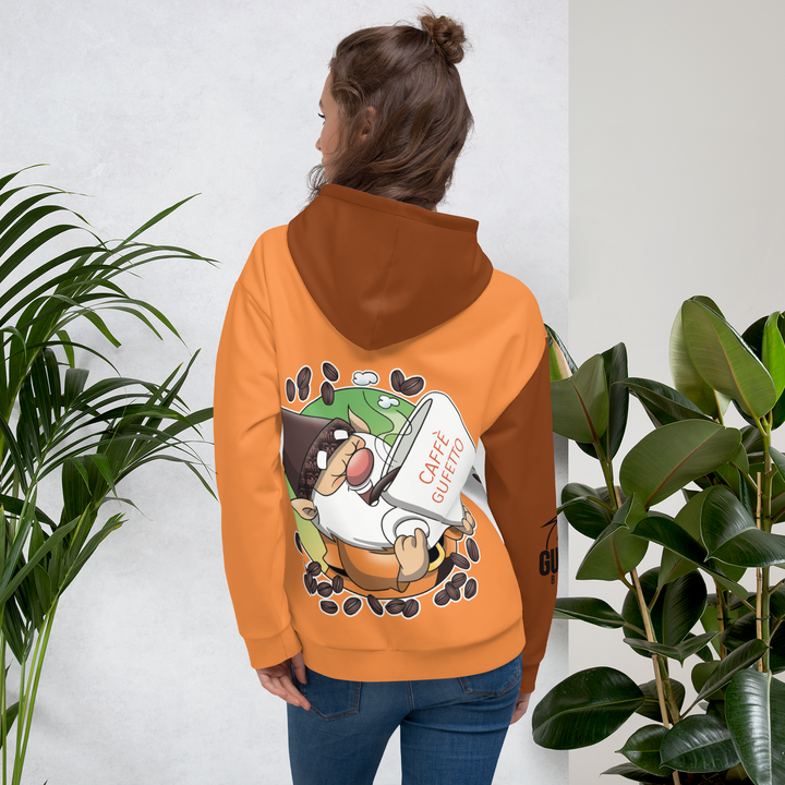 Felpa con cappuccio Uomo/Donna CAFFEOLO 2 - Gufetto Brand