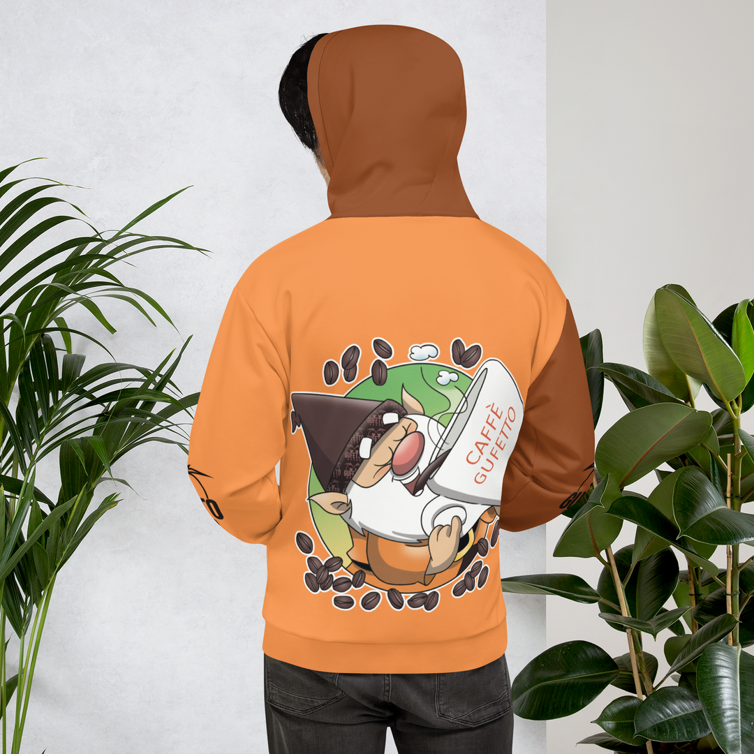 Felpa con cappuccio Uomo/Donna CAFFEOLO 2 - Gufetto Brand