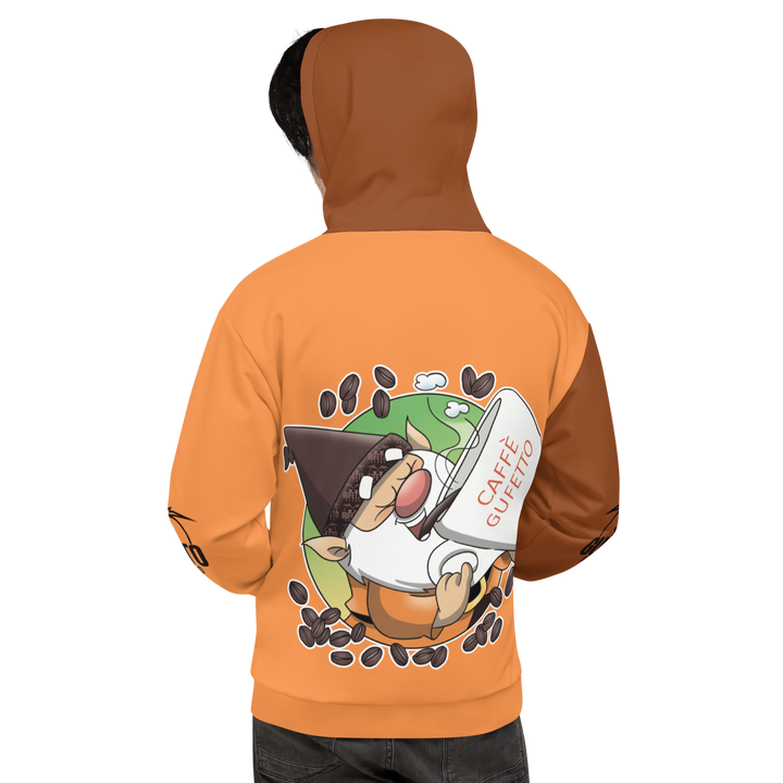 Felpa con cappuccio Uomo/Donna CAFFEOLO 2 - Gufetto Brand