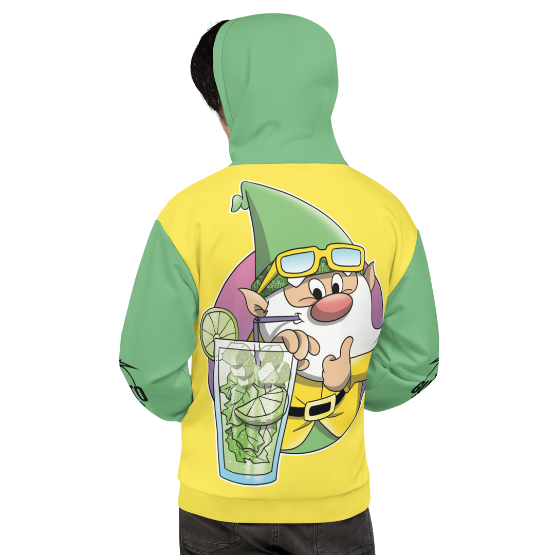 Felpa con cappuccio Uomo/Donna MOJITOLO 2 - Gufetto Brand