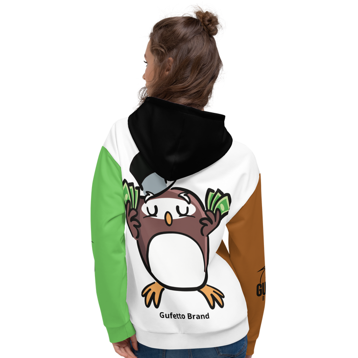 Felpa con cappuccio Uomo/Donna GUFETTO SOLDI - Gufetto Brand