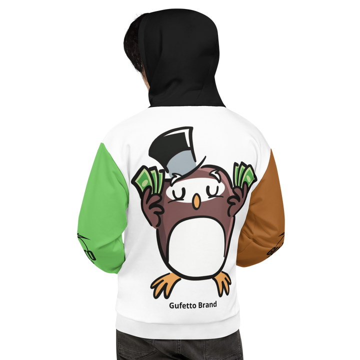 Felpa con cappuccio Uomo/Donna GUFETTO SOLDI - Gufetto Brand