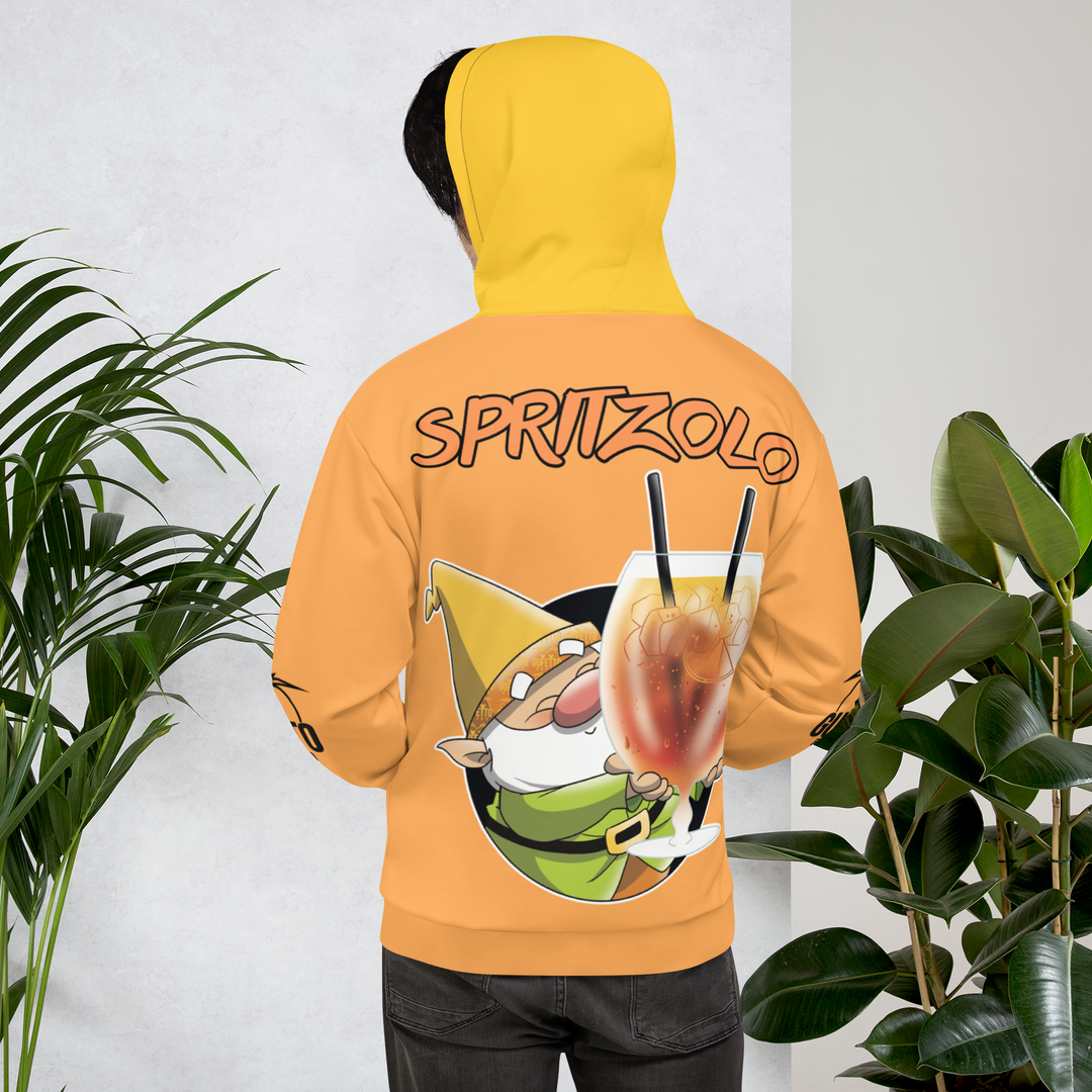 Felpa con cappuccio Uomo/Donna SPRITZOLO NEW - Gufetto Brand