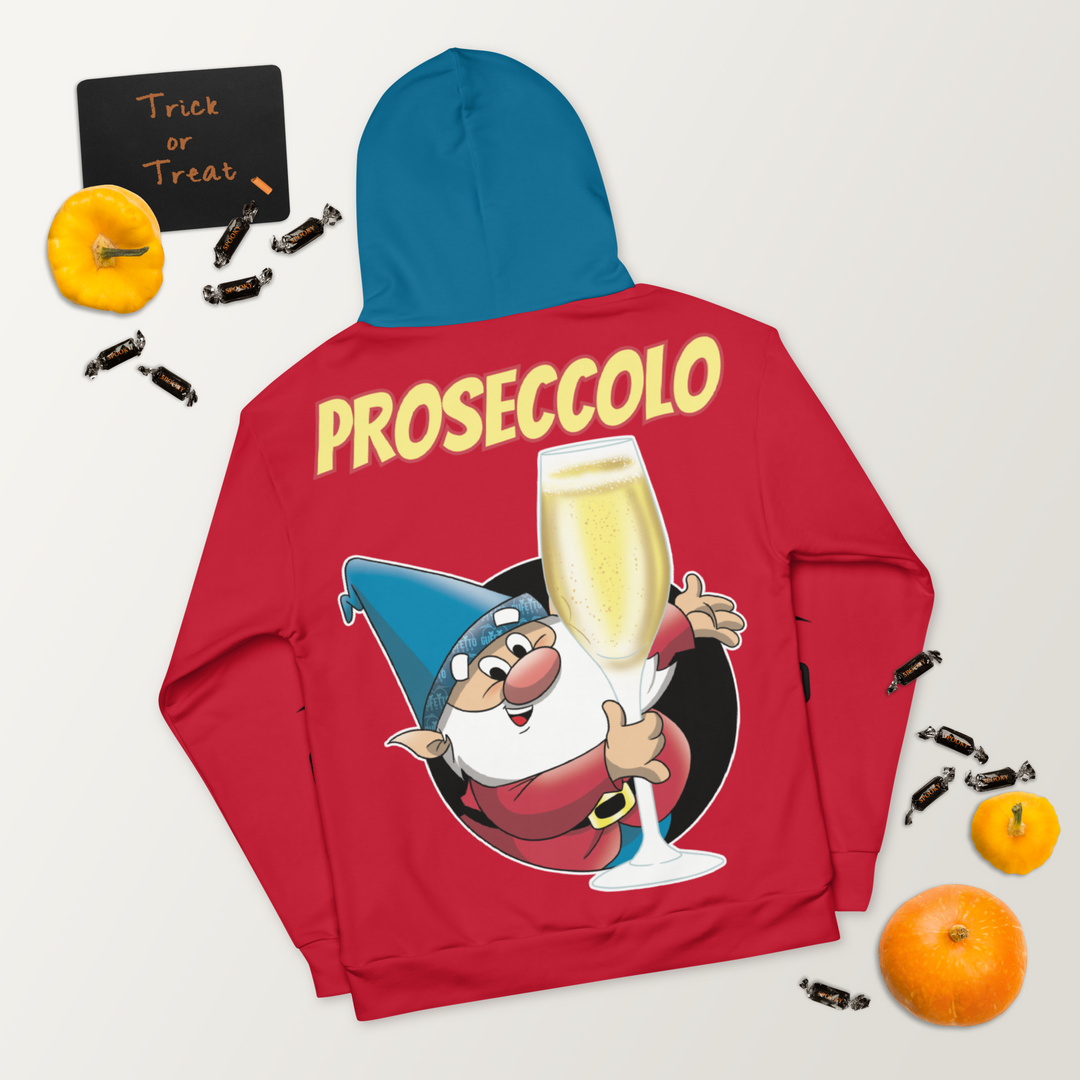 Felpa con cappuccio Uomo/Donna PROSECCOLO NEW - Gufetto Brand