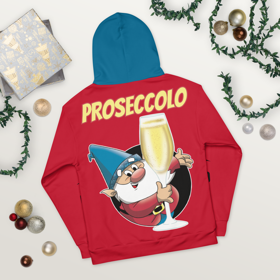 Felpa con cappuccio Uomo/Donna PROSECCOLO NEW - Gufetto Brand