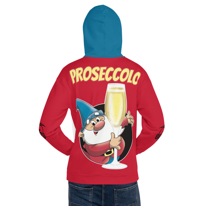 Felpa con cappuccio Uomo/Donna PROSECCOLO NEW - Gufetto Brand