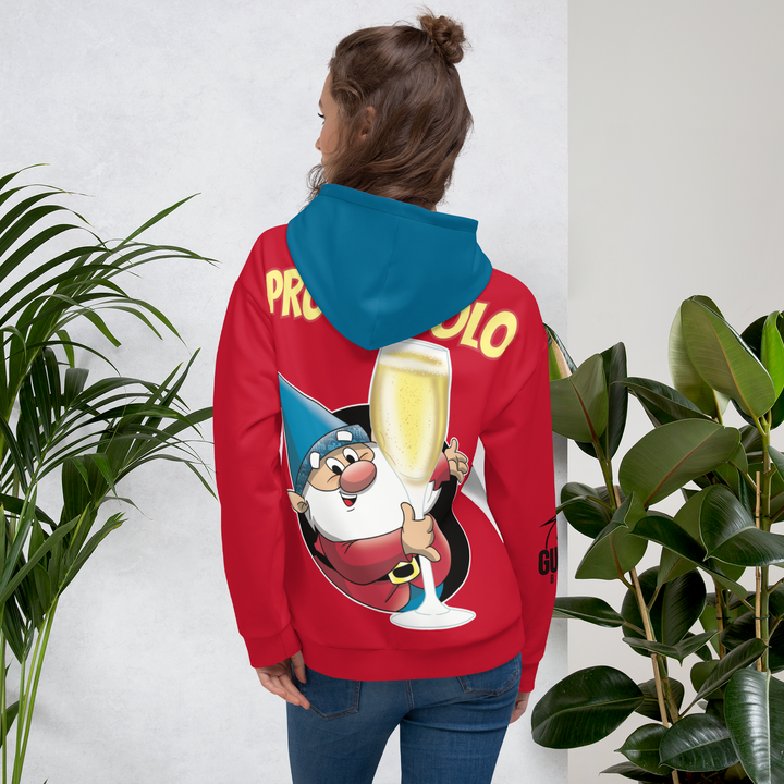 Felpa con cappuccio Uomo/Donna PROSECCOLO NEW - Gufetto Brand