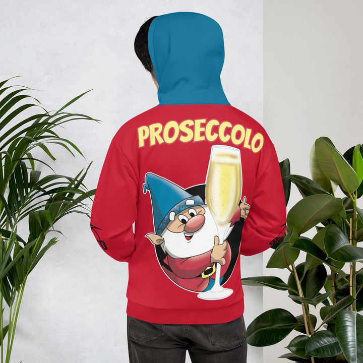 Felpa con cappuccio Uomo/Donna PROSECCOLO NEW - Gufetto Brand