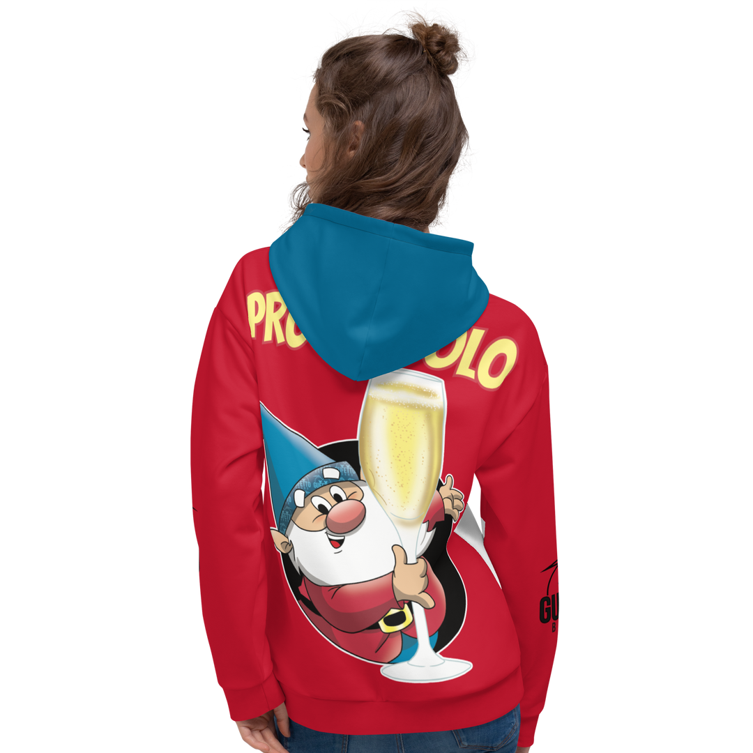 Felpa con cappuccio Uomo/Donna PROSECCOLO NEW - Gufetto Brand