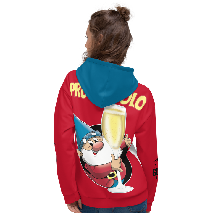 Felpa con cappuccio Uomo/Donna PROSECCOLO NEW - Gufetto Brand