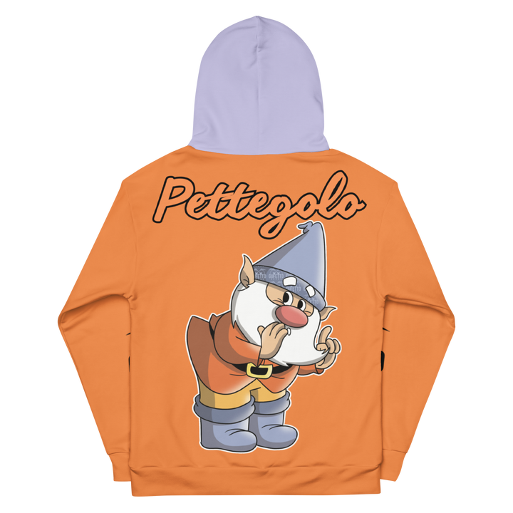 Felpa con cappuccio Uomo/Donna PETTEGOLO - Gufetto Brand