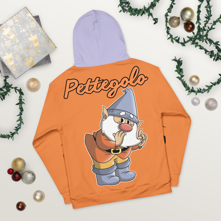 Felpa con cappuccio Uomo/Donna PETTEGOLO - Gufetto Brand