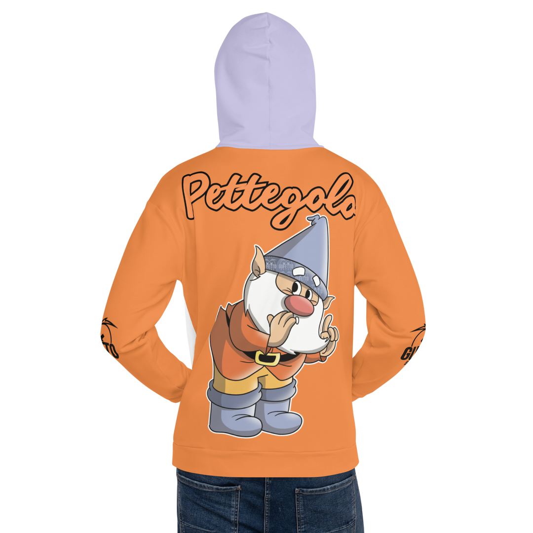 Felpa con cappuccio Uomo/Donna PETTEGOLO - Gufetto Brand