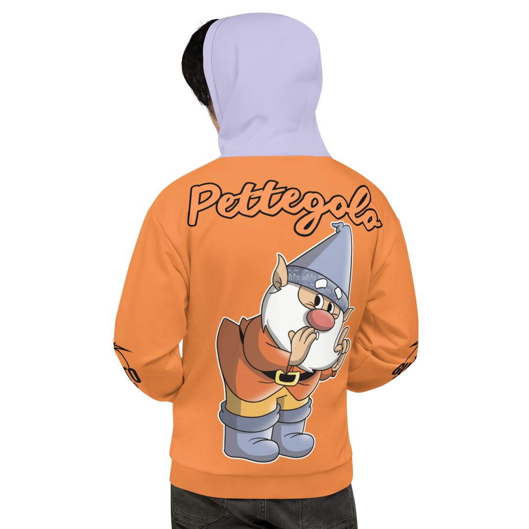 Felpa con cappuccio Uomo/Donna PETTEGOLO - Gufetto Brand