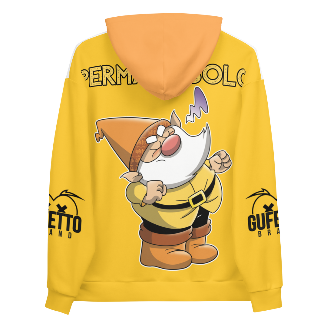Felpa con cappuccio Uomo/Donna PERMALOSOLO - Gufetto Brand