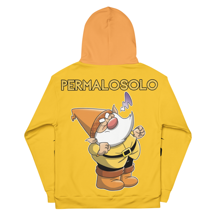 Felpa con cappuccio Uomo/Donna PERMALOSOLO - Gufetto Brand