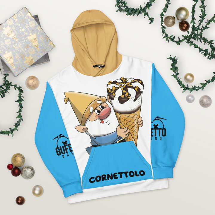 Felpa con cappuccio Uomo/Donna CORNETTOLO - Gufetto Brand