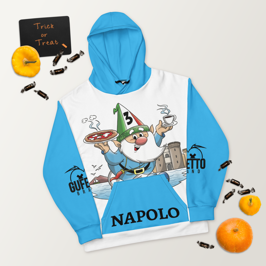 Felpa con cappuccio Uomo/Donna NAPOLO - Gufetto Brand