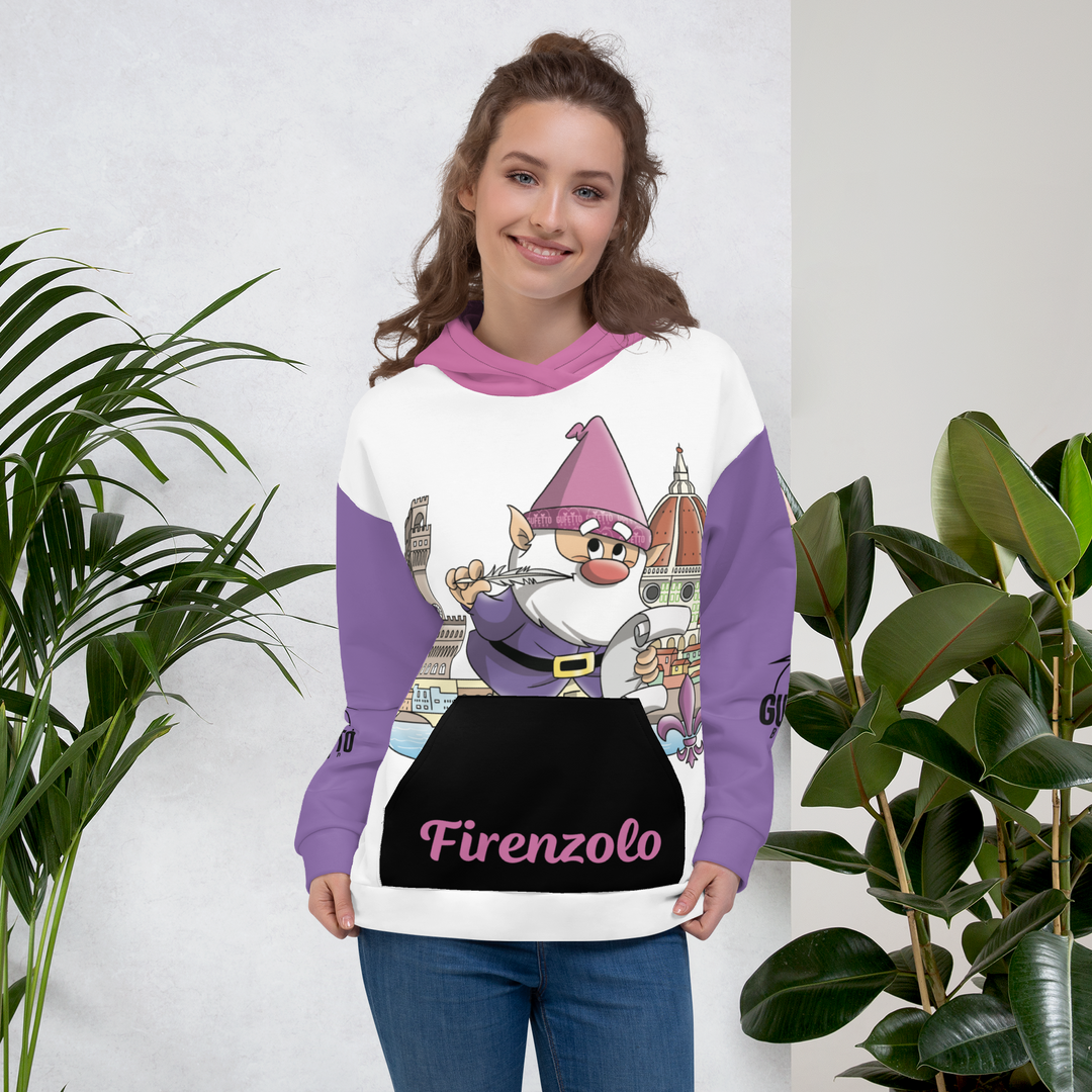Felpa con cappuccio Uomo/Donna FIRENZOLO - Gufetto Brand