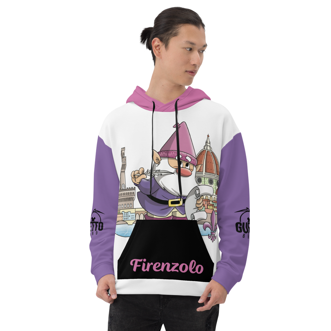 Felpa con cappuccio Uomo/Donna FIRENZOLO - Gufetto Brand