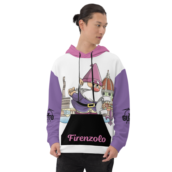 Felpa con cappuccio Uomo/Donna FIRENZOLO - Gufetto Brand