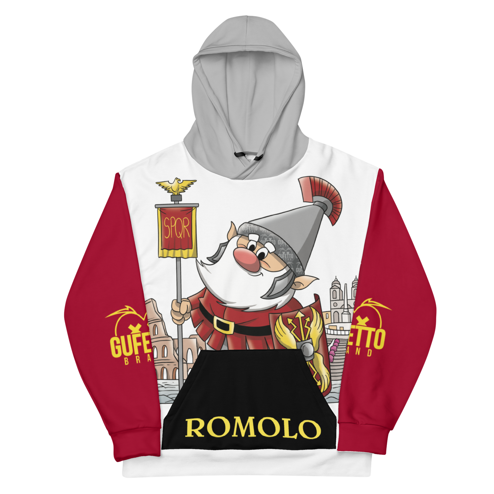 Felpa con cappuccio Uomo/Donna ROMOLO - Gufetto Brand