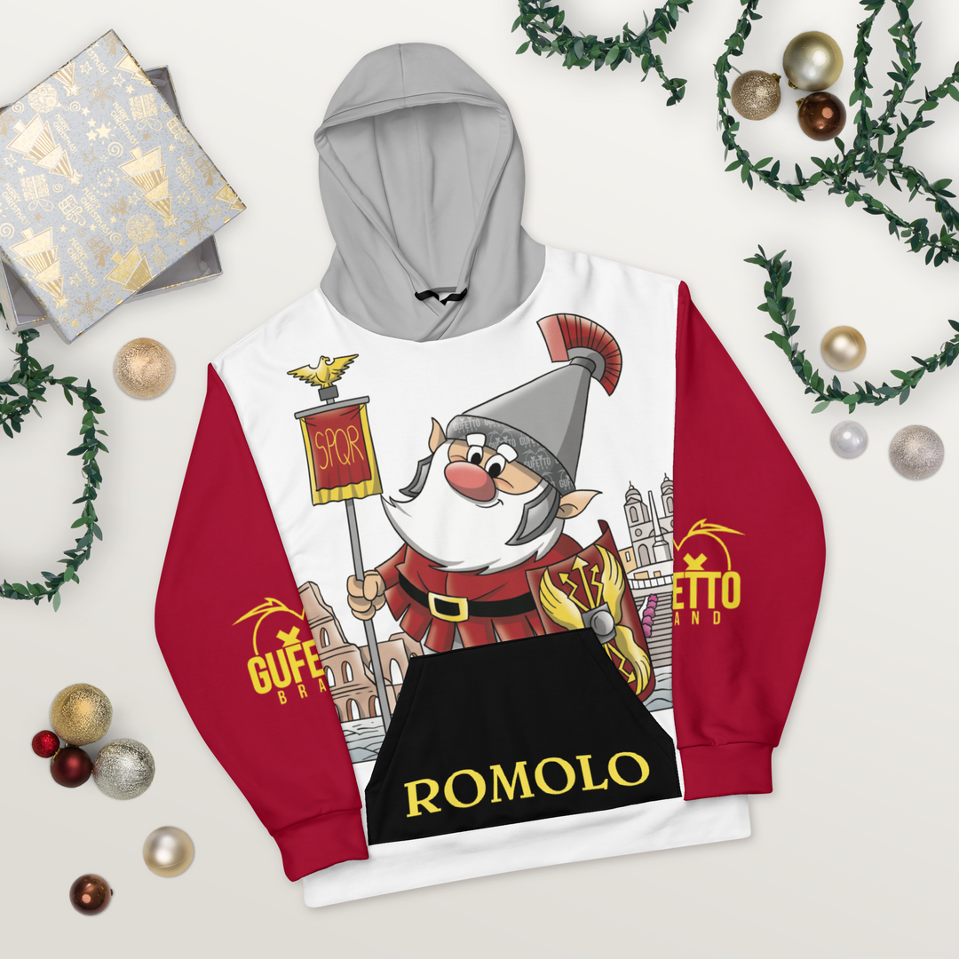 Felpa con cappuccio Uomo/Donna ROMOLO - Gufetto Brand