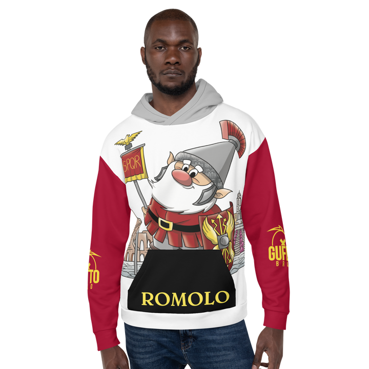 Felpa con cappuccio Uomo/Donna ROMOLO - Gufetto Brand