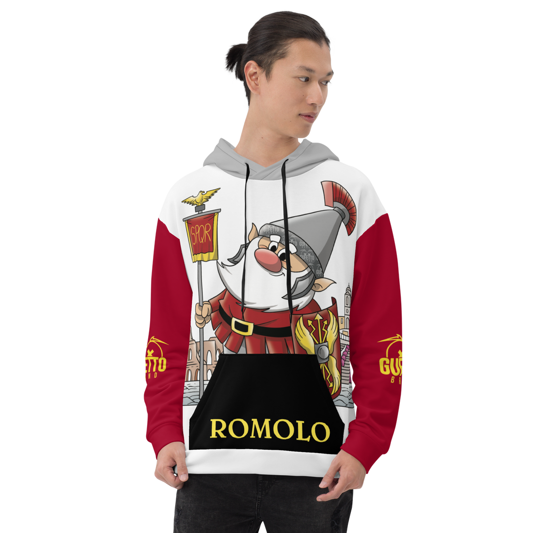 Felpa con cappuccio Uomo/Donna ROMOLO - Gufetto Brand