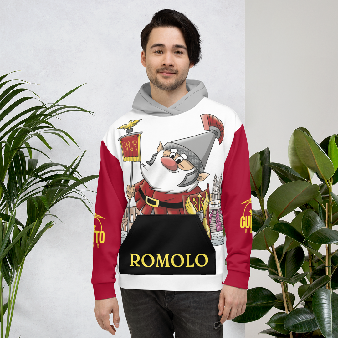 Felpa con cappuccio Uomo/Donna ROMOLO - Gufetto Brand