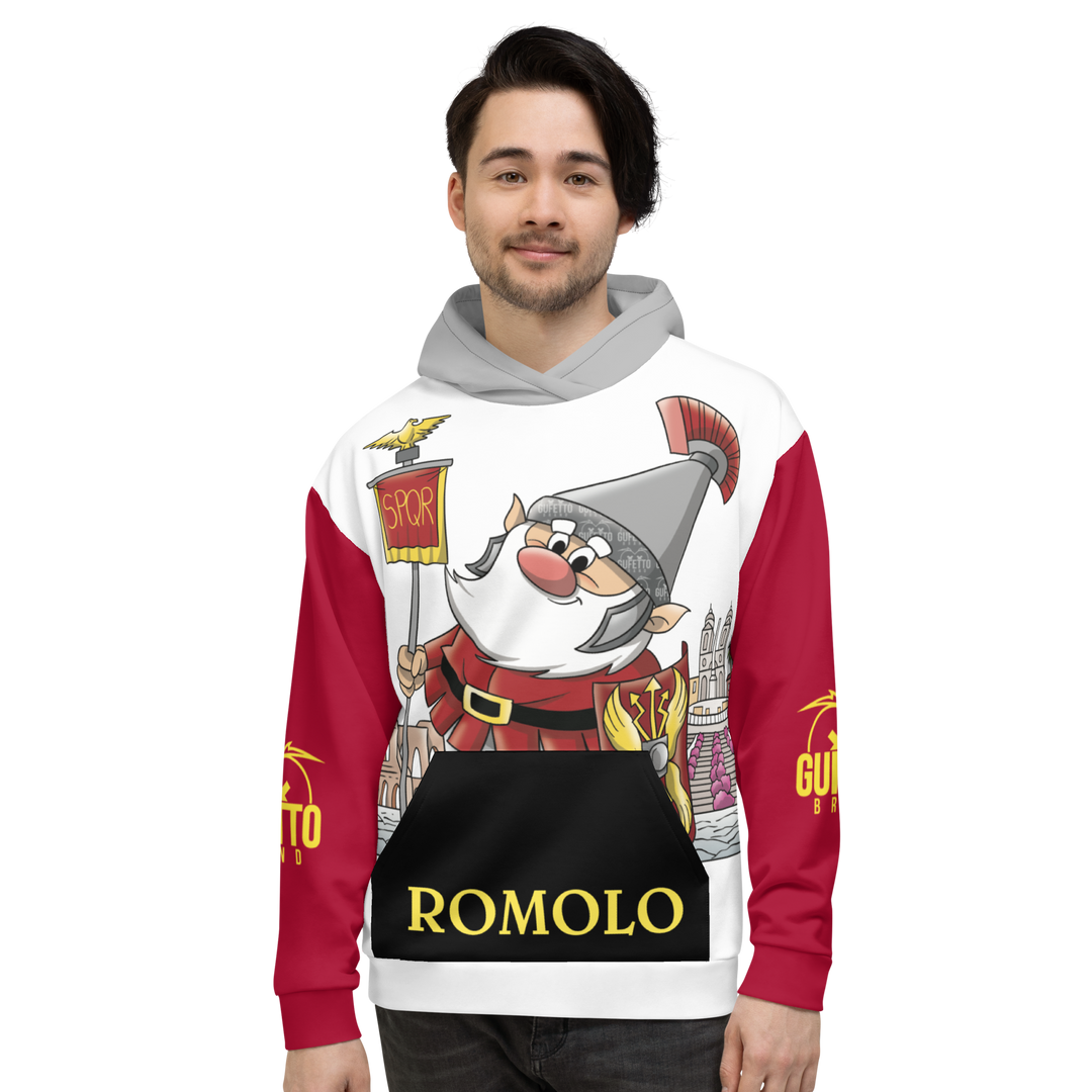 Felpa con cappuccio Uomo/Donna ROMOLO - Gufetto Brand