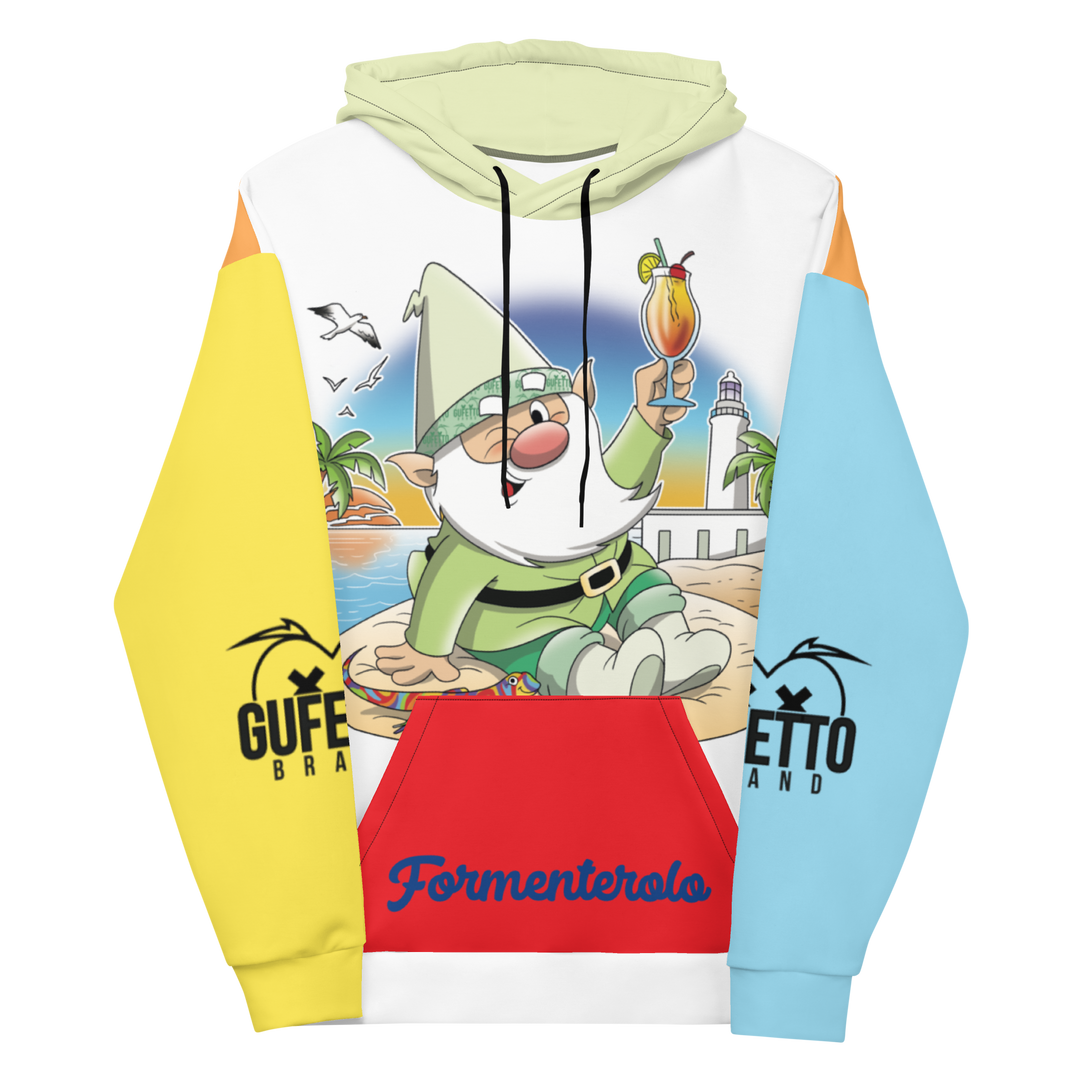 Felpa con cappuccio Unisex Uomo/Donna FORMENTEROLO - Gufetto Brand
