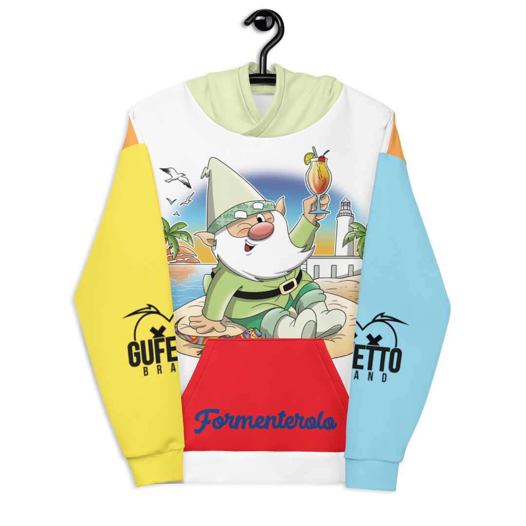 Felpa con cappuccio Unisex Uomo/Donna FORMENTEROLO - Gufetto Brand