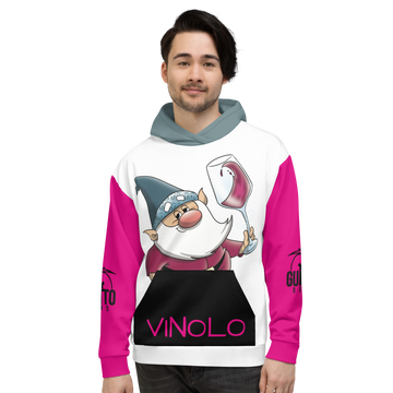 Felpa con cappuccio Unisex Uomo/Donna VINOLO