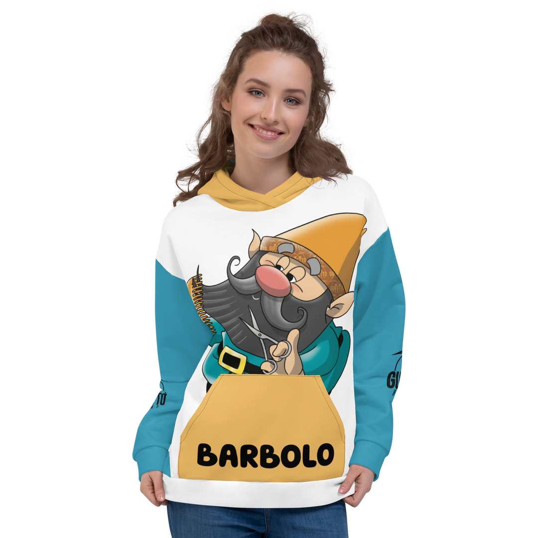 Felpa con cappuccio Uomo/Donna BARBOLO - Gufetto Brand