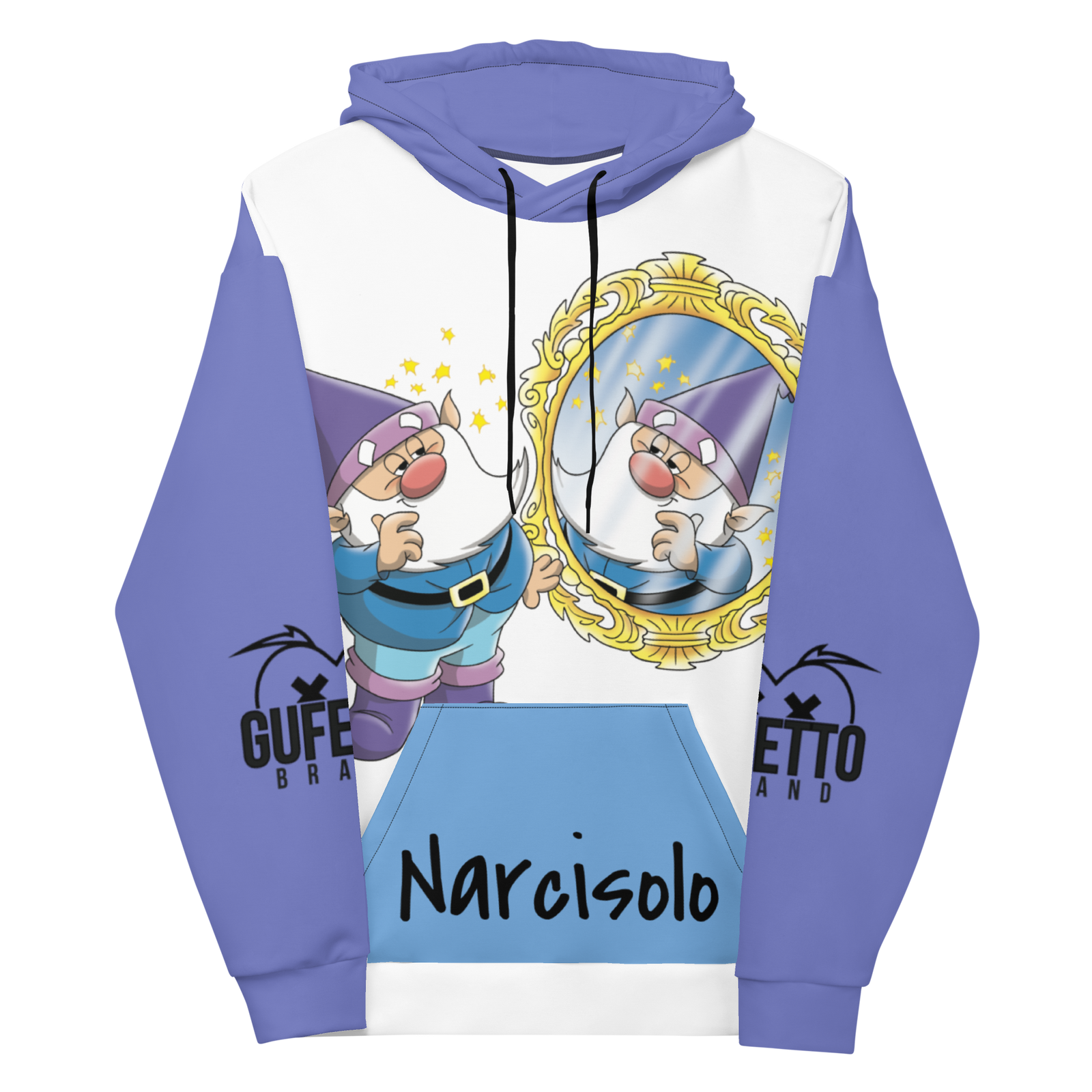 Felpa con cappuccio Uomo/Donna NARCISOLO - Gufetto Brand