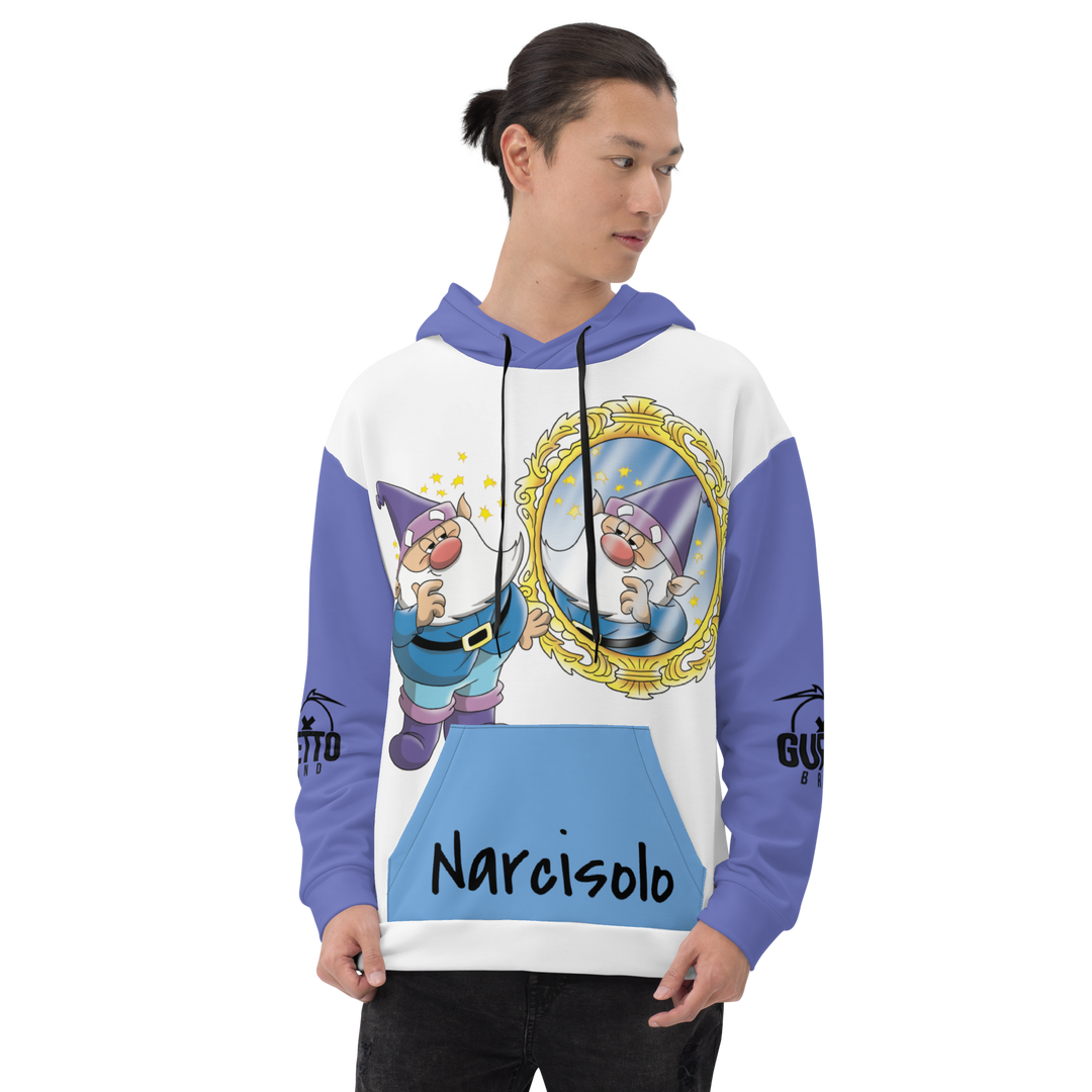 Felpa con cappuccio Uomo/Donna NARCISOLO - Gufetto Brand