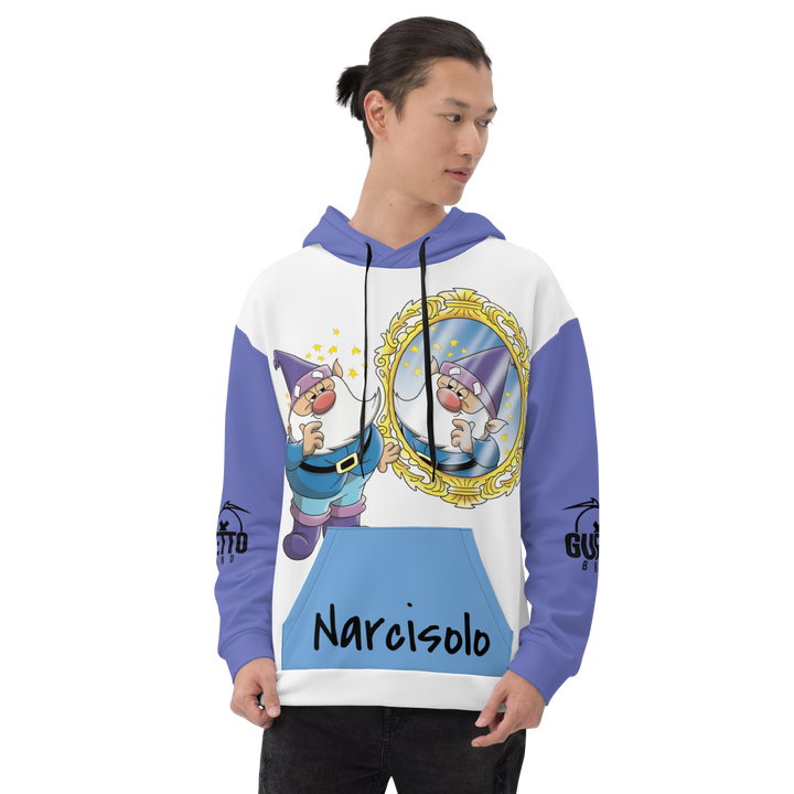Felpa con cappuccio Uomo/Donna NARCISOLO - Gufetto Brand