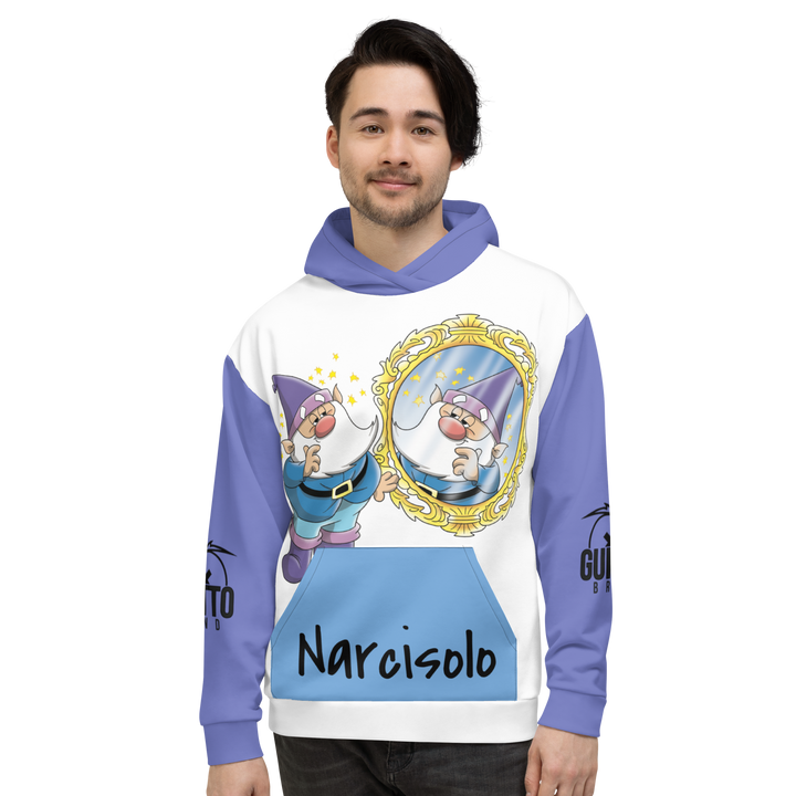 Felpa con cappuccio Uomo/Donna NARCISOLO - Gufetto Brand