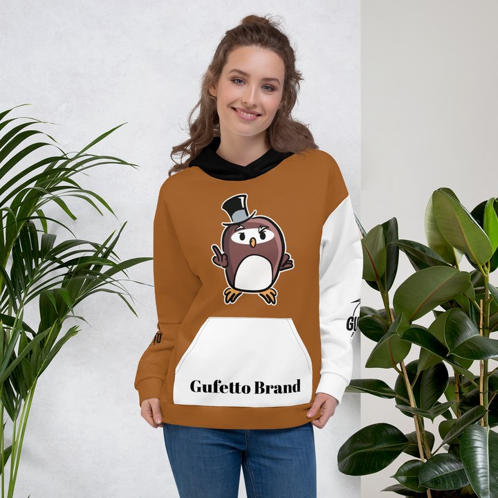 Felpa con cappuccio Uomo/Donna GUFETTO FUCK - Gufetto Brand