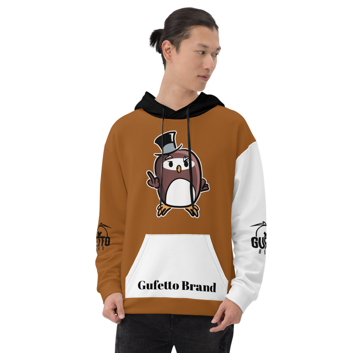 Felpa con cappuccio Uomo/Donna GUFETTO FUCK - Gufetto Brand