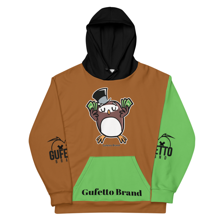 Felpa con cappuccio Uomo/Donna GUFETTO SOLDI - Gufetto Brand