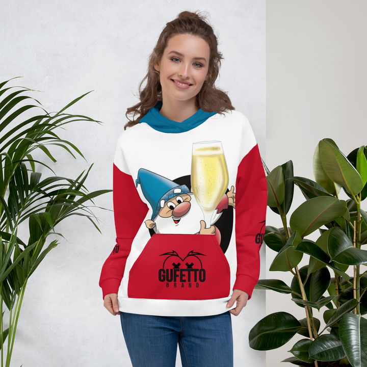 Felpa con cappuccio Uomo/Donna PROSECCOLO NEW - Gufetto Brand